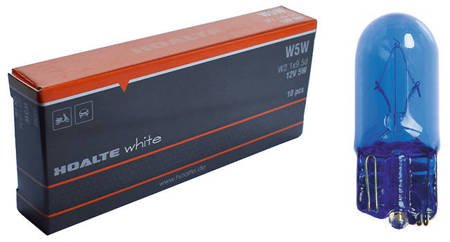 Żarówki Hoalte Super White W5W 12V 5W T10, opak.10szt